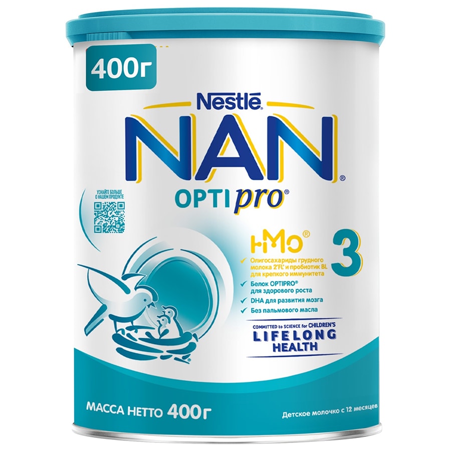 NAN Optipro 3 с 1 года 400 г.
